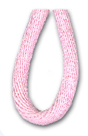SAFISA P00462-2мм-05 Шнур атласный мини-рулон, 2 мм, цвет розовый