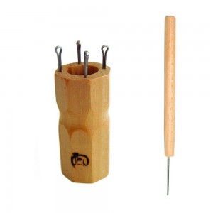 Klass&Gessmann 680-004 Куколка для вязания шнура ромбовидная на 4 крючка с иглой