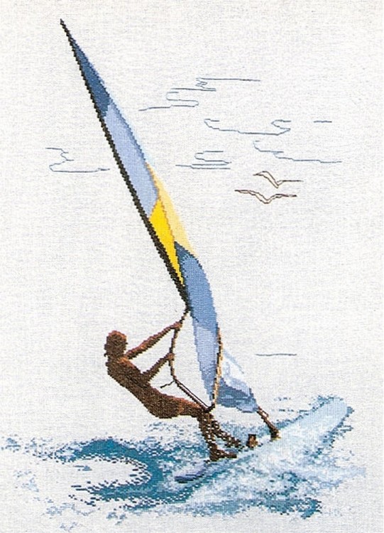 Набор для вышивания Thea Gouverneur 1010 Windsurfing (Виндсерфинг)