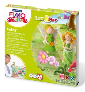 Fimo 8034 04 LZ Набор для детей Kids farm&play Фея