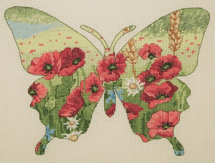 Набор для вышивания Maia 05044 Силуэт бабочки