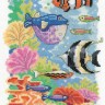 Набор для вышивания Heritage KCTS1629A Tropical Fish (Тропические рыбки)