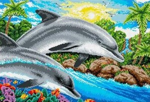 Каролинка ТКБ 2003 Дельфины