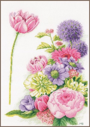 Lanarte PN-0196208 Floral cotton candy