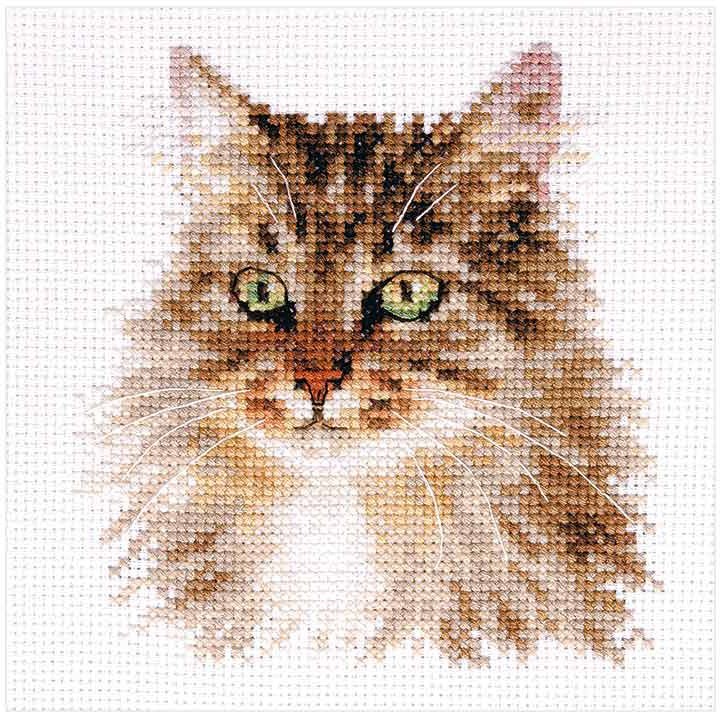 Набор для вышивания Алиса 1-35 Сибирская кошка