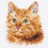 Набор для вышивания Алиса 0-207 Животные в портретах. Рыжий кот