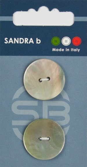 Sandra CARD035 Пуговицы, натуральный