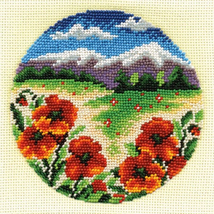 Набор для вышивания Кларт 8-069 Цветочная поляна