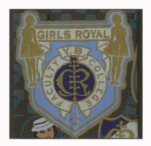 HKM 090668/1SB Термоаппликация "GIRLS ROYAL"