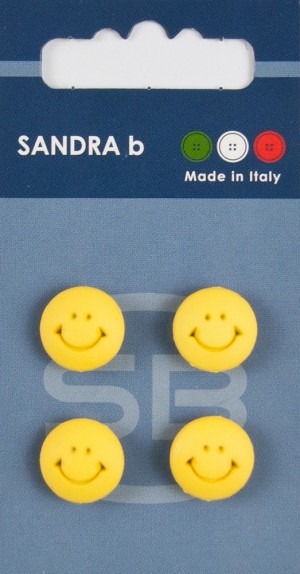 Sandra CARD136 Пуговицы, желтый