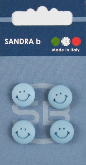 Sandra CARD137 Пуговицы, голубой