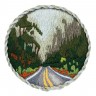 Набор для вышивания Панна JK-2186 Брошь "Дорога в лесу"