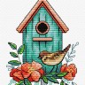 Набор для вышивания Жар-Птица М-366 Воробьиный дом