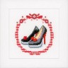 Набор для вышивания Vervaco PN-0147020 Черные туфли-лодочки