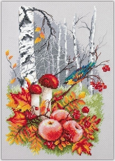 Набор для вышивания Чудесная игла 110-954 Осенняя палитра