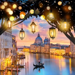 Алмазная живопись АЖ-1782 Вечерняя Венеция