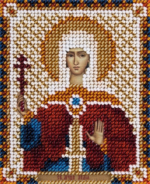 Набор для вышивания Панна CM-1782 (ЦМ-1782) Икона Святой мученицы Лидии Иллирийской
