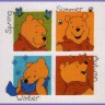 Набор для вышивания Janlynn 1133-55 Winnie the Pooh Seasons