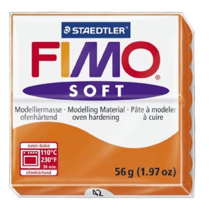 Fimo 8020-42 Полимерная глина Soft мандарин