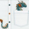 Набор для вышивания Жар-Птица В-252 Благородный дракон