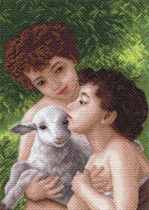 Матренин Посад 1616 Дети и овечка