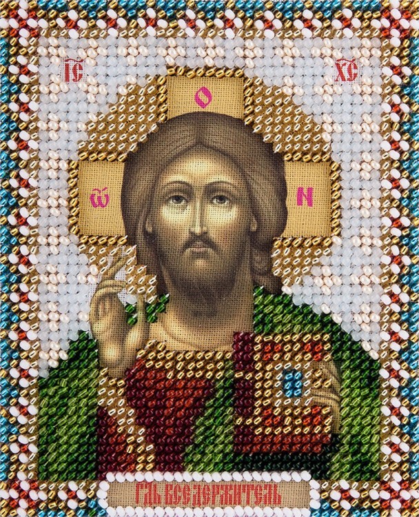 Набор для вышивания Панна CM-1819 (ЦМ-1819) Икона Господа Вседержителя