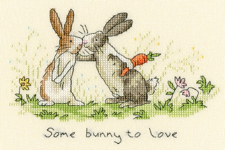 Набор для вышивания Bothy Threads XAJ3 Some bunny to love