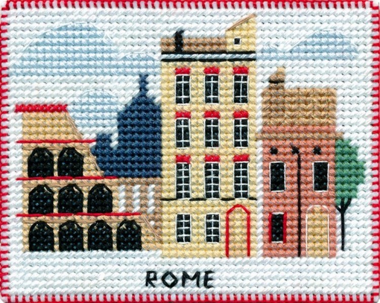 Набор для вышивания Овен 1068 Рим
