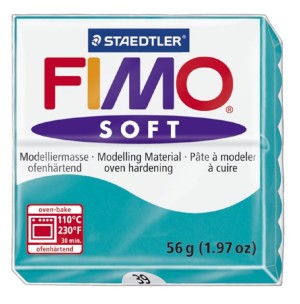 Fimo 8020-39 Полимерная глина Soft мята