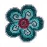Набор для вышивания Mill Hill MH212213 Aqua Flower (Бирюзовый цветок)