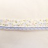 Matsa 243986/2 Косая бейка с фестонным краем, ширина 18 мм, цвет бело-голубой