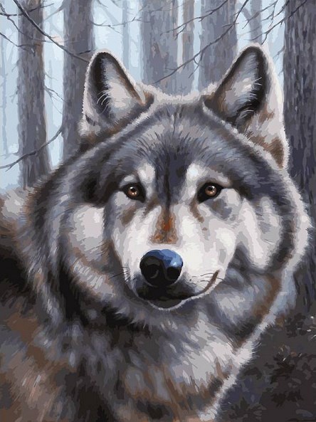 Белоснежка 090-AS Волк