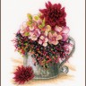 Набор для вышивания Lanarte PN-0185110 Pink blush bouquet