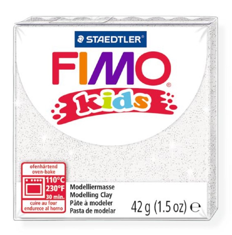 Fimo 8030-052 Полимерная глина для детей Kids белая