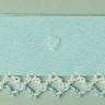 LAKIDAIN RUBI-2BIC/7-1 Косая бейка декоративная, цвет голубой с белым, ширина 20 мм