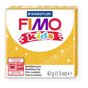 Fimo 8030-112 Полимерная глина для детей Kids золотая
