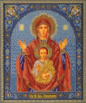 Радуга бисера В-157 Богородица Знамение