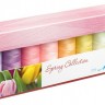 Amann Group Mettler SFC8SPRING Набор с нитками Silk Finish "Оттенки Весны" в подарочной упаковке, 8 катушек