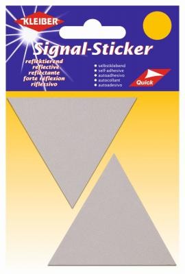 Kleiber 608-40 Сигнальные наклейки самоклеящиеся светоотражающие "Большие треугольники"