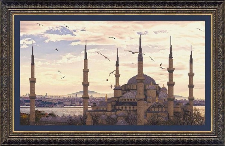 Набор для вышивания Crystal Art ВТ-516 Мечеть Султанахмет