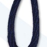 SAFISA P00462-2мм-15 Шнур атласный мини-рулон, 2 мм, цвет темно-синий