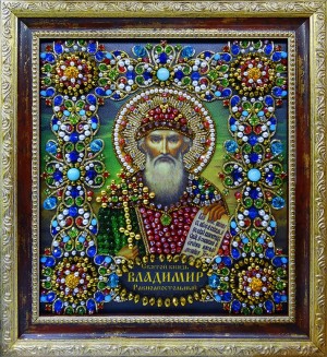 Хрустальные грани Ии-1 Образ Святого Владимира Равноапостольного
