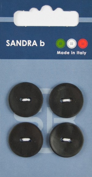 Sandra CARD149 Пуговицы, черный