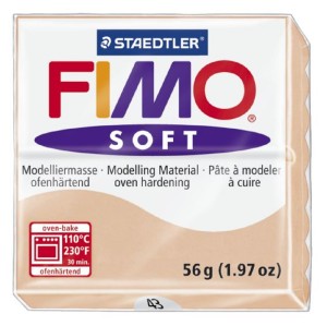 Fimo 8020-43 Полимерная глина Soft телесная