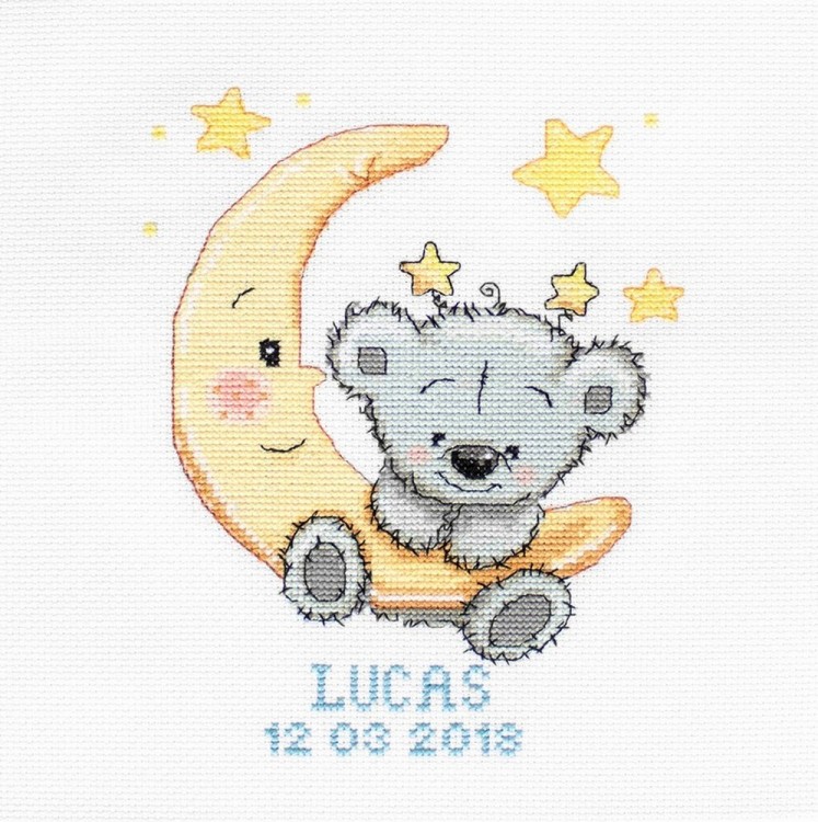 Набор для вышивания Luca-S B1146 Медвежонок