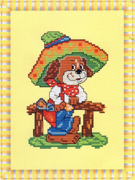 Набор для вышивания Панна D-0128 (Д-0128) Сомбреро-пес