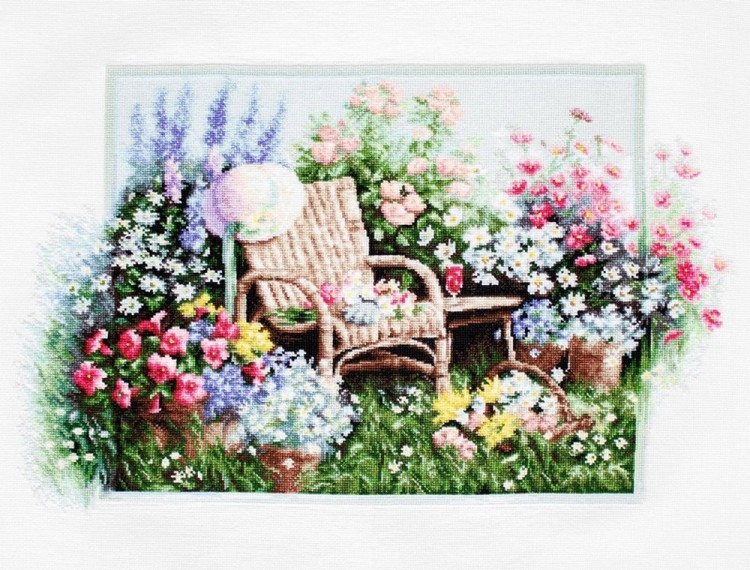 Набор для вышивания Luca-S B2344 Цветущий сад