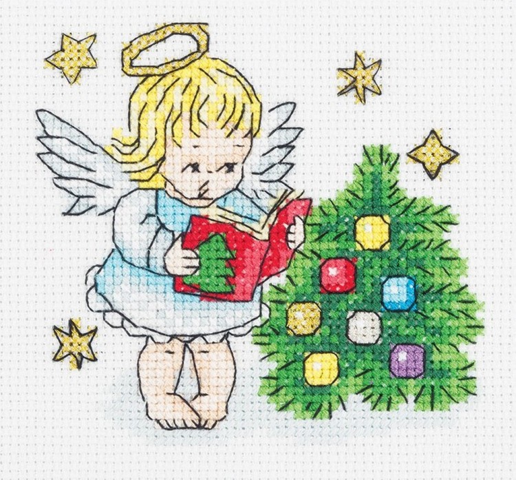 Набор для вышивания Кларт 8-272 Рождественский ангел