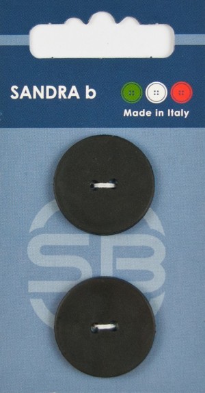 Sandra CARD150 Пуговицы, черный