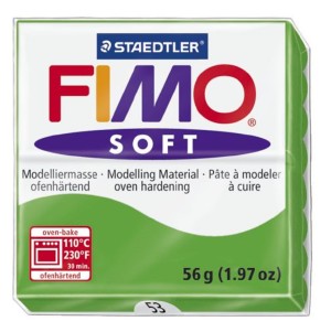 Fimo 8020-53 Полимерная глина Soft тропический зеленый